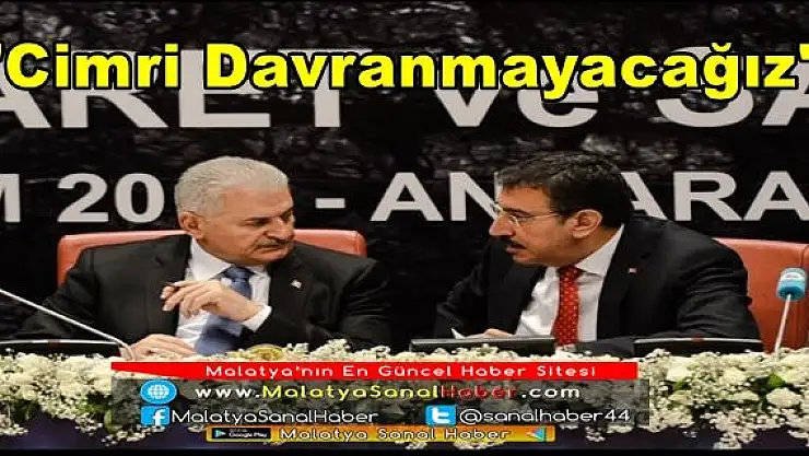 Bakan Tüfenkci: Cimri Davranmayacağız