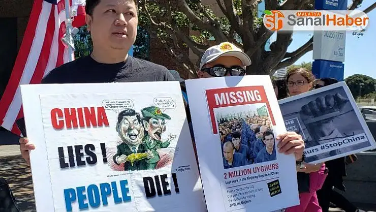ABD'de Çin'in Doğu Türkistan'daki zulmü protesto edildi