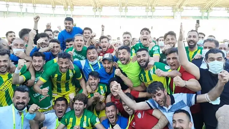 'Adıyaman 1954 Spor şampiyon oldu'