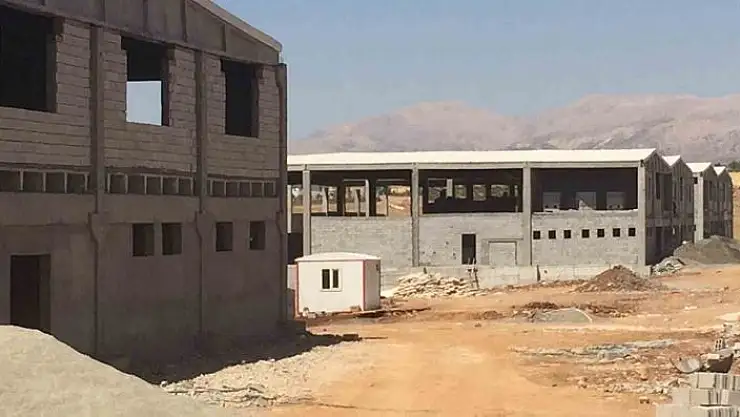 'Adıyaman Ayakkabı Kent inşaatı hızla devam ediyor'