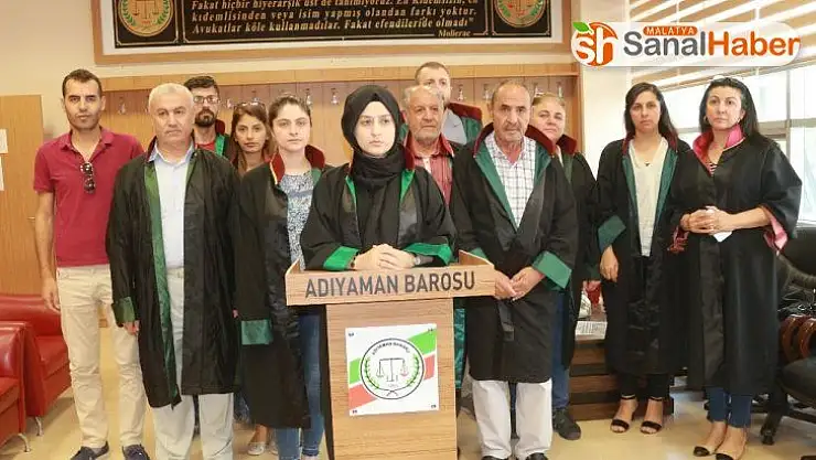 Adıyaman Barosu'ndan öldürülen Hüseyin açıklaması
