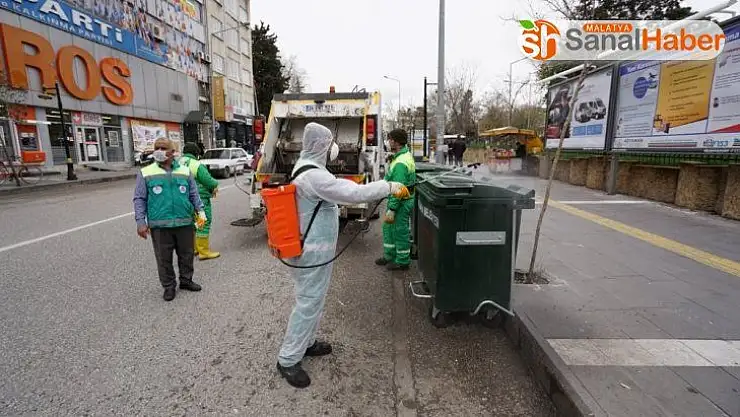 Adıyaman baştan aşağı dezenfekte ediyor
