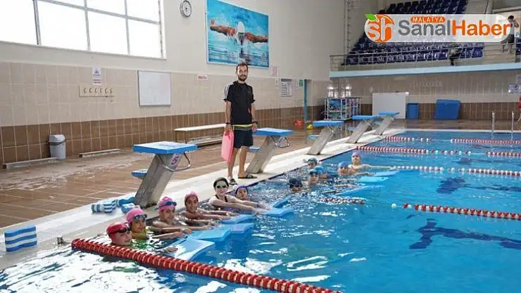 Adıyaman Belediyesi kış spor okullarında yüzme kursu eğitimleri başladı