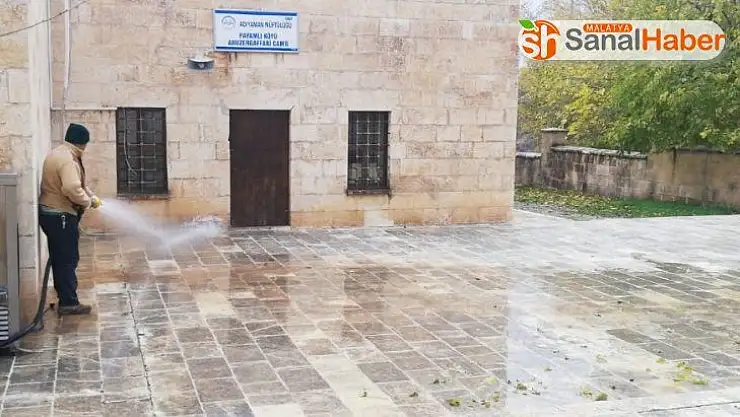 Adıyaman Belediyesi, türbeleri ve çeşmeleri temizledi