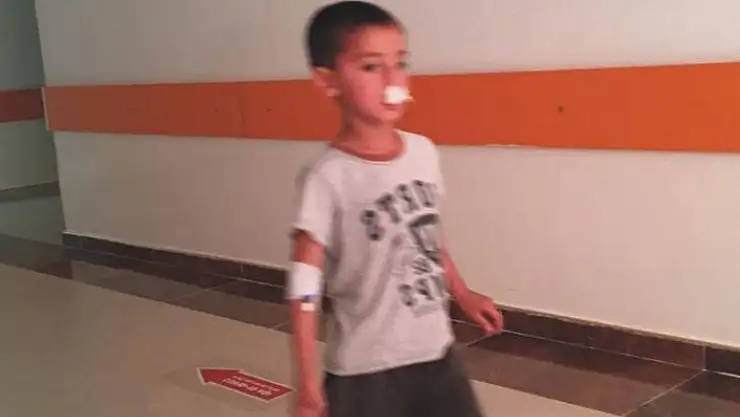 'Adıyaman´da atın teptiği çocuk yaralandı'