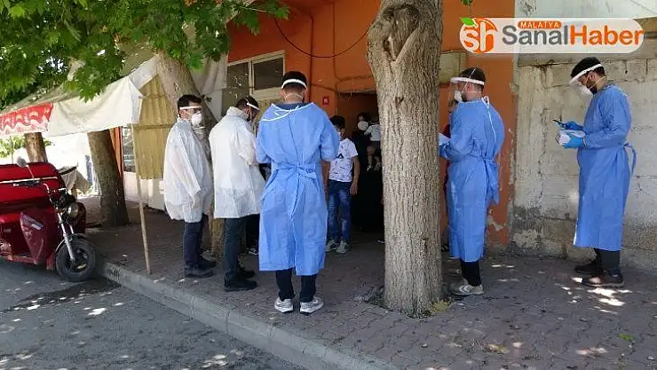 Adıyaman'da binalar ve sokaklar karantina altına alındı