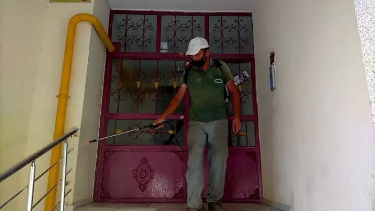 'Adıyaman´da dezenfektan çalışmaları sürüyor'