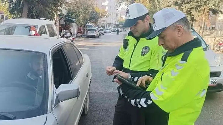 'Adıyaman´da emniyet kemeri denetimleri artırıldı'
