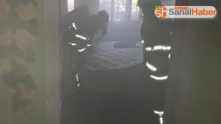 Adıyaman'da evde çıkan yangın korkuttu