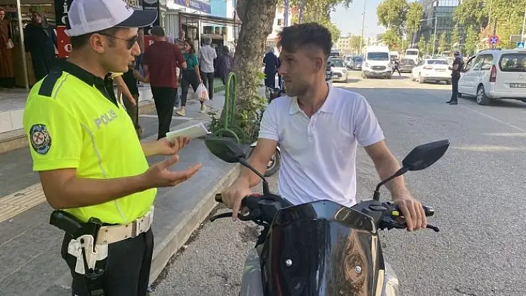 'Adıyaman´da, `Kask´ denetimi yapıldı'