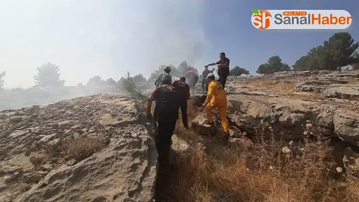 Adıyaman'da orman yangını