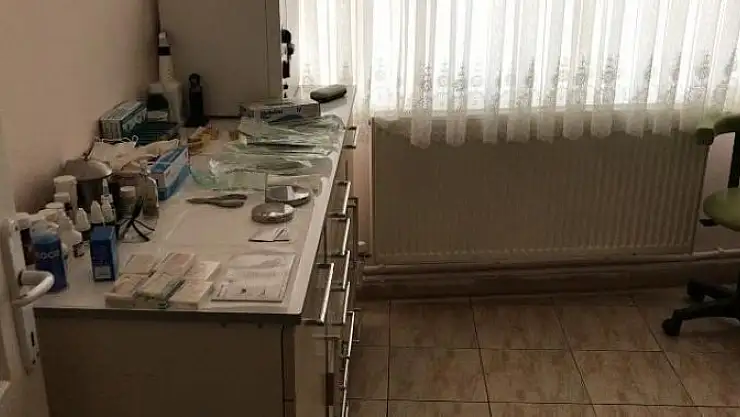 'Adıyaman´da ruhsatsız klinik açan sahte diş hekimi yakayı ele verdi'