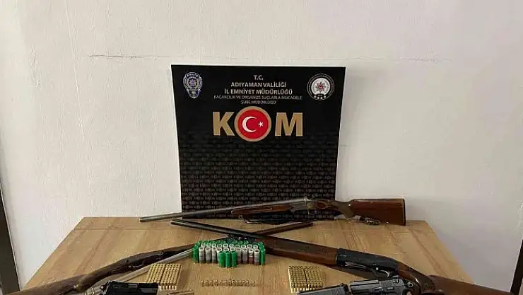 'Adıyaman´da silah operasyonu'