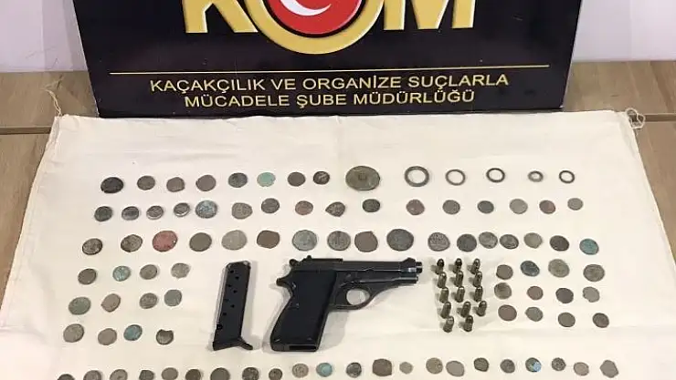 'Adıyaman´da tarihi eser operasyonu: 2 gözaltı'