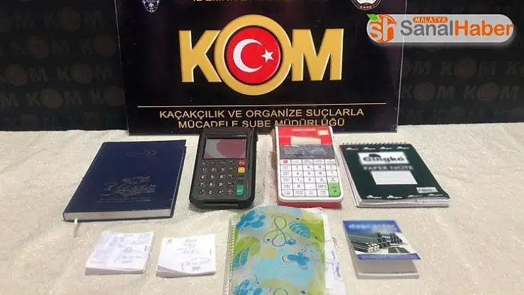 Adıyaman'da tefecilik operasyonu