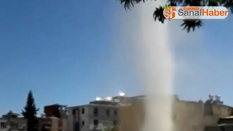 Adıyaman'da toz hortumu oluştu