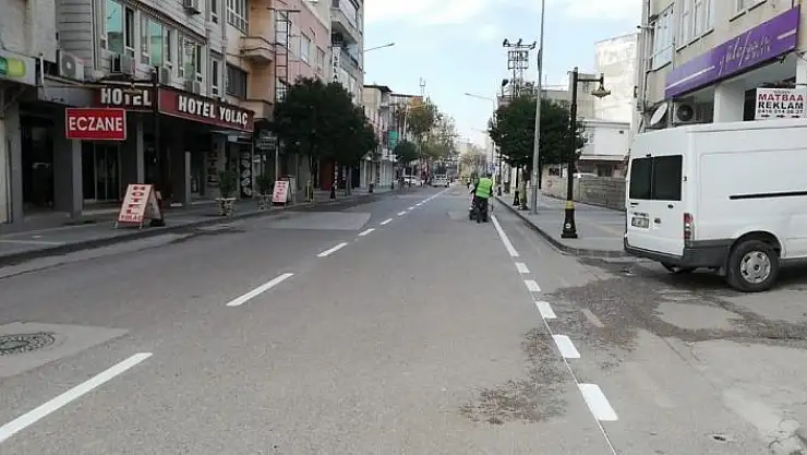 'Adıyaman´da trafik düzenleme çalışması'
