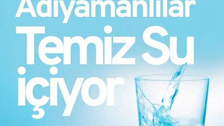 'Adıyaman suyu temiz çıktı'