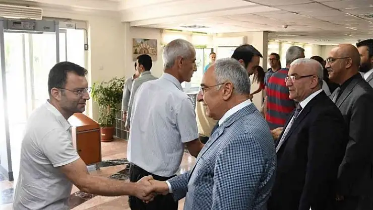 'Adıyaman Üniversitesinde bayramlaşma töreni yapıldı'