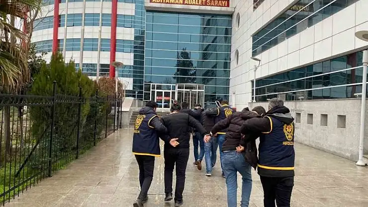 'Adıyamanda hırsızlık şüphelisi 4 kişi tutuklandı'