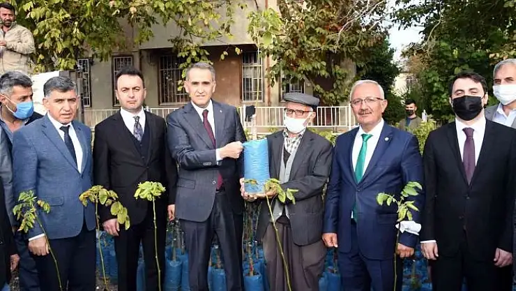 'Adıyamanlı çiftçilere 25 bin ceviz fidanı dağıtıldı'