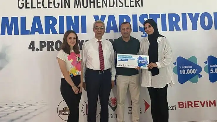'Adıyamanlı öğrenciler Geleceğin Mühendisleri yarışmasında ödül aldı'