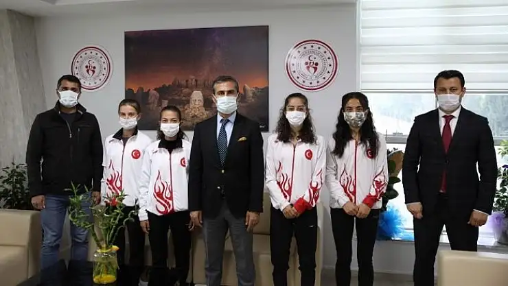 'Adıyamanlı sporcular madalya ile döndü'