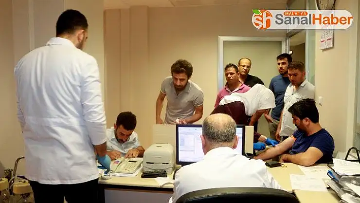 Adıyamanlılar kan vermek için hastaneye akın etti