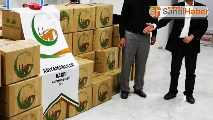Adıyamanlılar Vakfı gönüllere dokunmaya devam ediyor