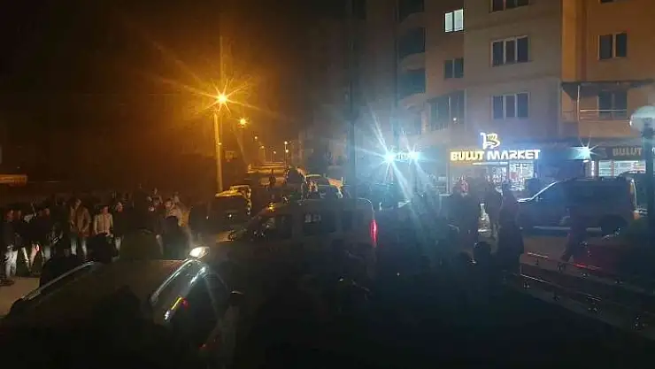 'Adliye önünde gerginlik'