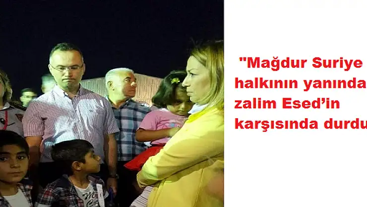 Çalık Suriyelilerle İftar Yemeğine Katıldı