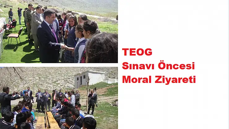ÖĞRENCİLERE SINAV ÖNCESİ MORAL