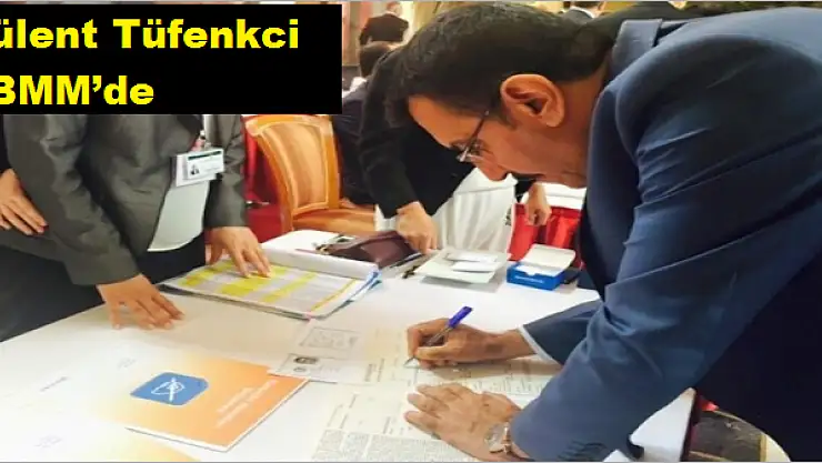 TÜFENKÇİ DE KAYDINI YAPTIRDI