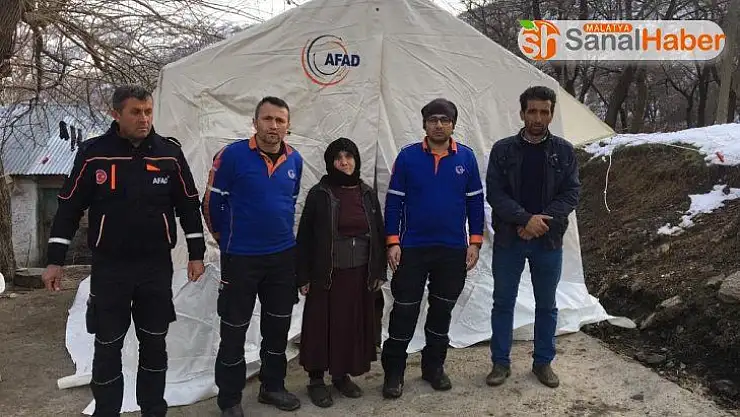 AFAD hasarlı köy evlerine zorlu koşullarda ulaşmaya devam ediyor