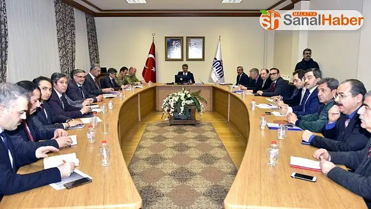 Afet değerlendirme toplantısı yapıldı
