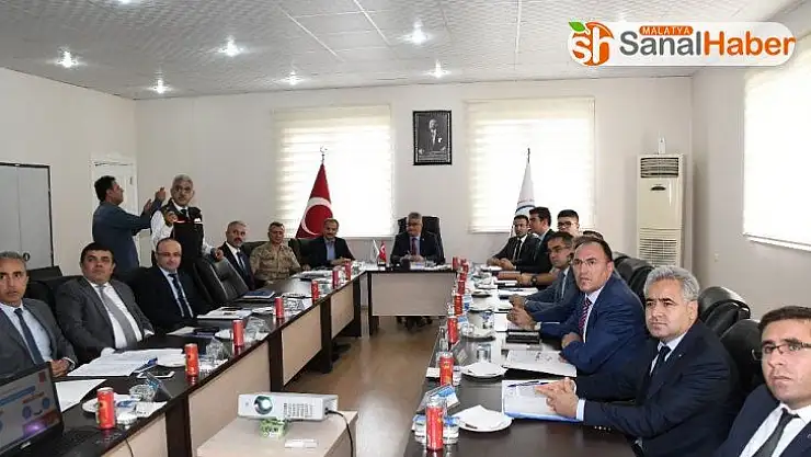 Afet ve acil durum koordinasyon kurulu toplandı