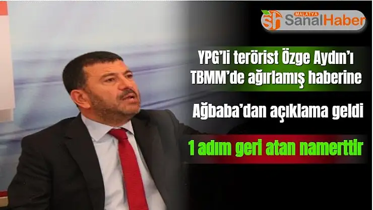 Ağbaba´dan Açıklama geldi