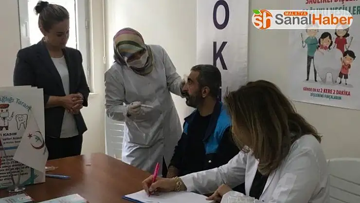 Ağız ve Diş Sağlığı Taraması yapıldı