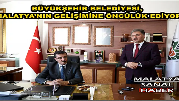 'TÜFENKCİ: BÜYÜKŞEHİR BELEDİYESİ, MALATYA´NIN GELİŞİMİNE ÖNCÜLÜK EDİYOR'''''