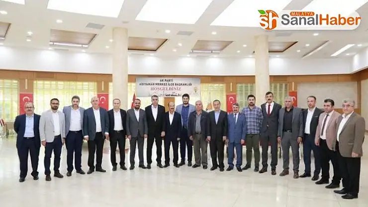 AK Parti İl Başkanı Dağtekin, ilçe başkanlarıyla bir araya geldi