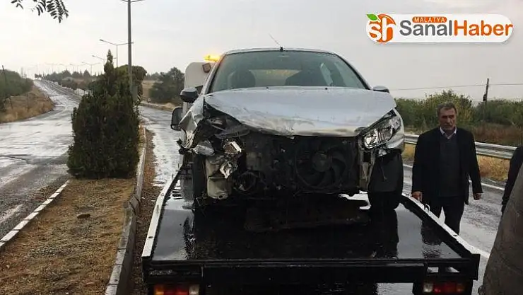 Malatya´da AK Parti'li yöneticiler ölümden döndü