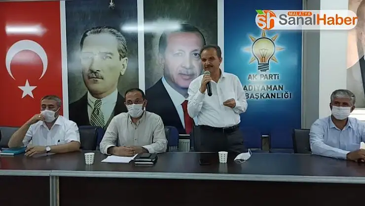 AK Parti toplantısında Adıyaman tütünü konuşuldu