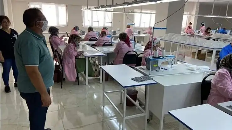 'Akçadağ Belediyesi işsiz kadınlara istihdam sağlıyor'