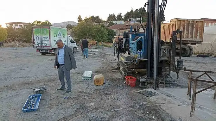 'Akçadağ çarşısı için ilk kazma vuruldu'