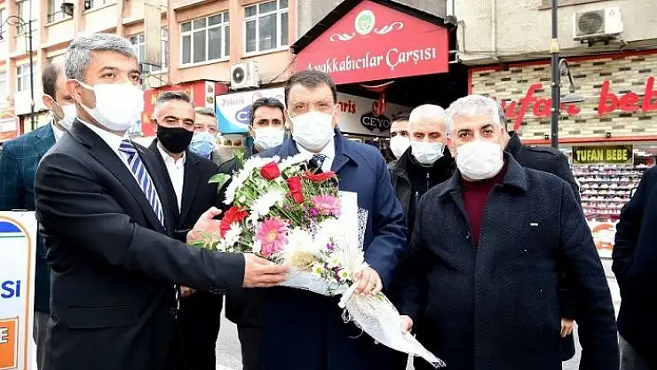 'Akpınar esnafından Büyükşehir´e teşekkür'