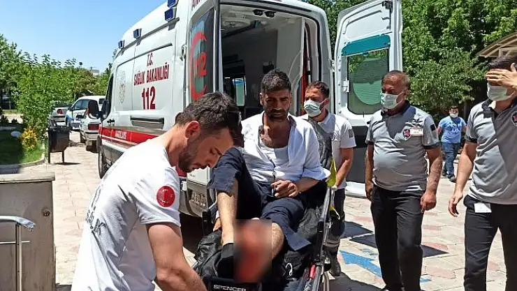 'Akrabalar arasında alacak verecek kavgası: 1 yaralı'