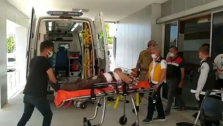 'Akrabalar arasındaki arazi anlaşmazlığı kanlı bitti: 2 yaralı'