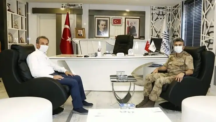 'Albay Yeşilyurt´dan  Başkan Kılınç´a ziyaret'