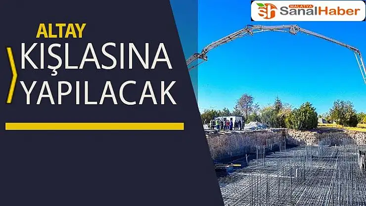 Altay Kışlası´na yapılacak