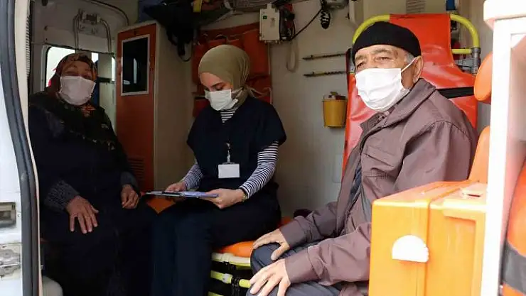 'Ambulanslar bu kez sandığa hasta taşıdı'